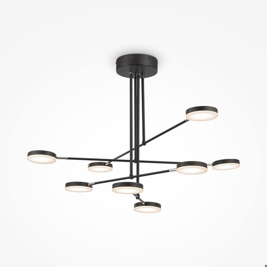 Maytoni fad lampadario moderno led 49w 3000k orientabile