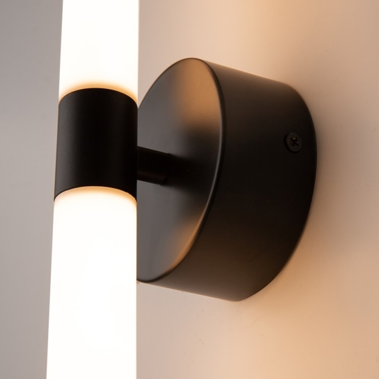 Maytoni axis applique da parete led 16w 3000k colore nero