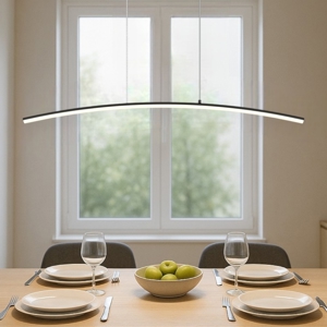 Maytoni curve lampadario cucina led 15w da 3000k a 4000k moderno