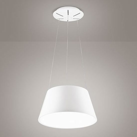 Affralux parabole diodi lampadario da cucina moderna bianco led 63w 3200k