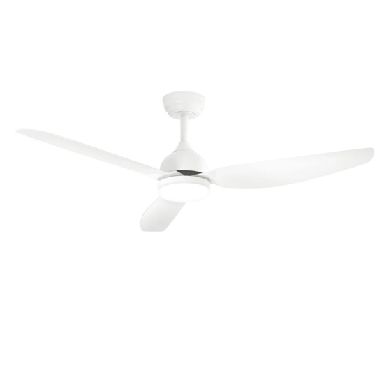 Ventilatore da soffitto perenz pegaso led cct bianco motore dc ambienti >20mq