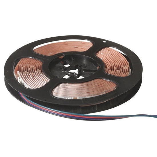 Striscia gea luce rgb per esterni ip67 bobina 5 mt 14,4w mt 24v