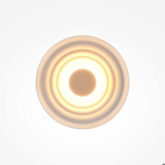 Maytoni nami applique da parete led 6w 2700k circolare bianco