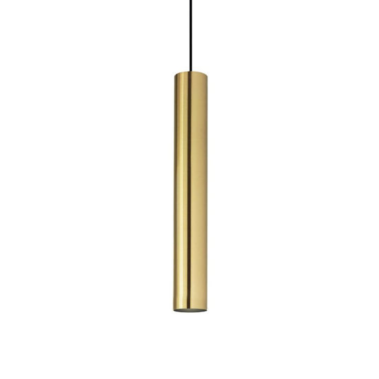 Look sp1 d06 lampada oro dorata sospensione ideal lux