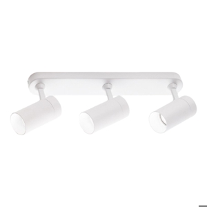 Plafoniera con 3 faretti led bianco isyluce per cucina moderna