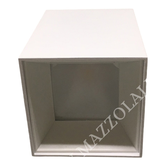 Isyluce faretto led cubo 12w 3000k bianco