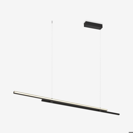 Maytoni halo lampadario cucina led 48w da 3000k a 4000k sottile