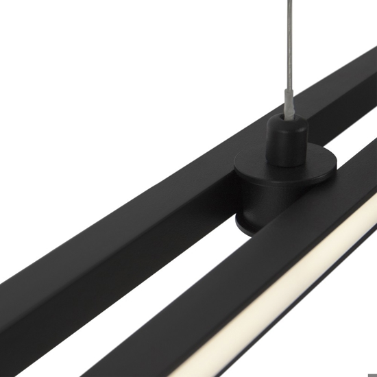Maytoni halo lampadario cucina led 48w da 3000k a 4000k sottile