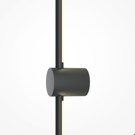 Maytoni light stick applique da parete led 10w 3000k colore nero