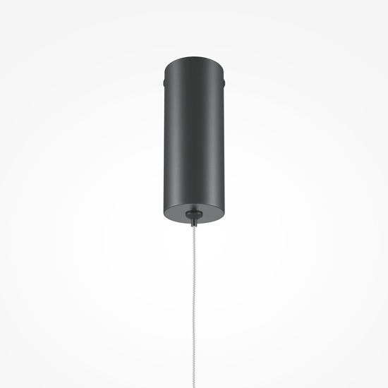 Maytoni halo lampada a sospensione led 15w da 3000k a 4000k nera