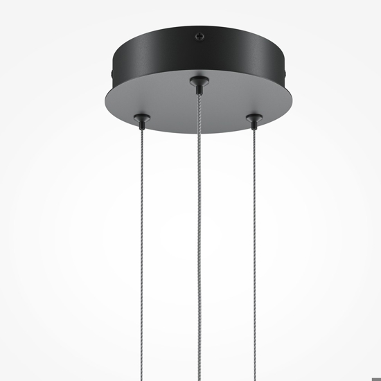 Maytoni halo lampadario cucina led 40w da 3000k a 4000k moderno