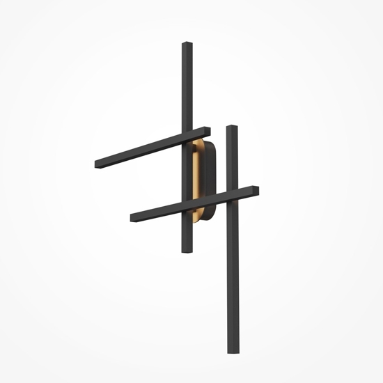 Maytoni halo applique da parete led 24w da 3000k a 4000k geometrico