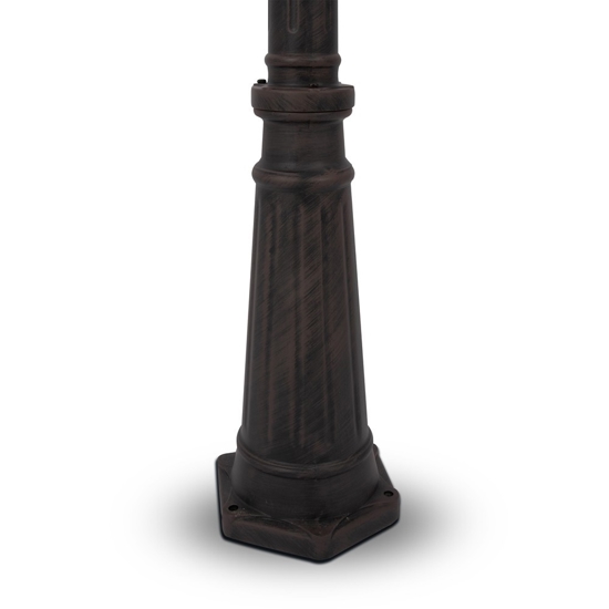Maytoni fleur lampione alto da giardino ip44 design elegante