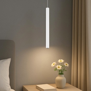 Maytoni pro base lampada a sospensione led 6w 4000k per comodino bianca