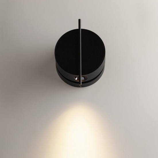 Maytoni nuance applique led 3w 3000k camera da letto