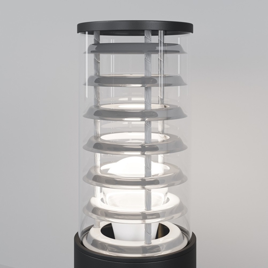 Maytoni bronx lampione da giardino ip54 design minimal