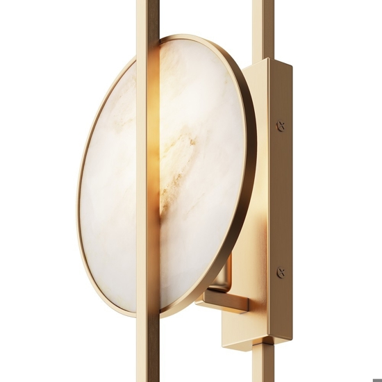Maytoni marmo applique da parete colore oro design moderno