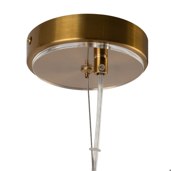 Maytoni arco lampadario da cucina paralumi in vetro