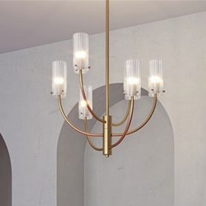 Maytoni arco lampadario per camera da letto 6 luci