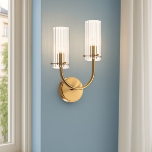 Maytoni arco applique da parete colore oro 2 luci