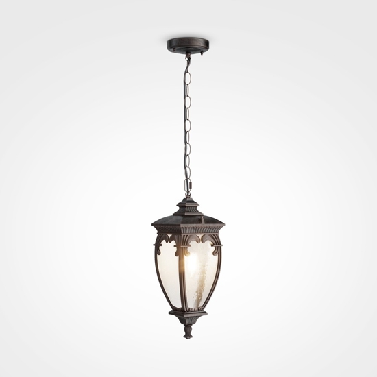 Maytoni fleur lampadario per esterno ip44 design a lanterna