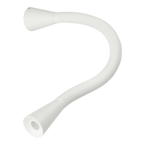 Linea light snake w1 applique led 2w 3000k bianco orientabile