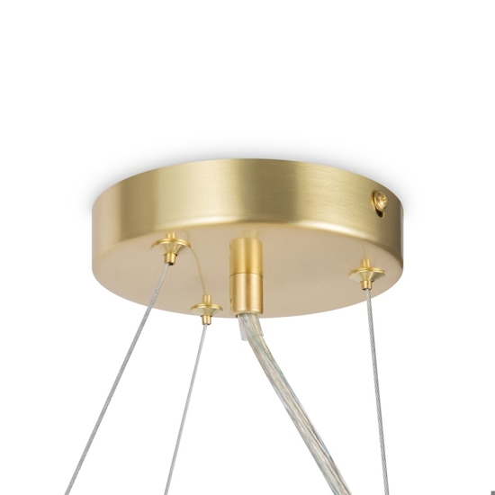 Maytoni dallas lampadario per camera da letto colore oro