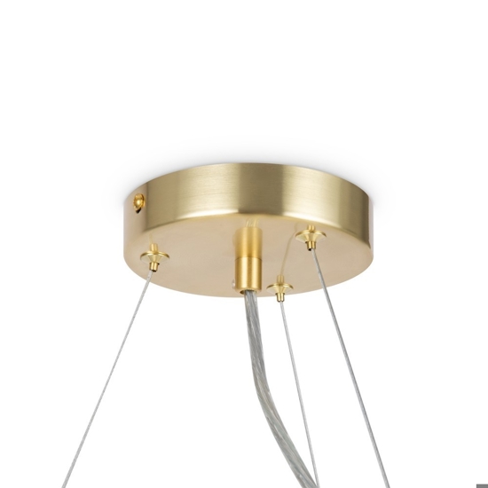Maytoni dallas lampadario moderno colore oro in vetro