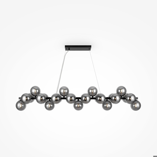 Maytoni dallas lampadario per cucina moderna sfere in vetro