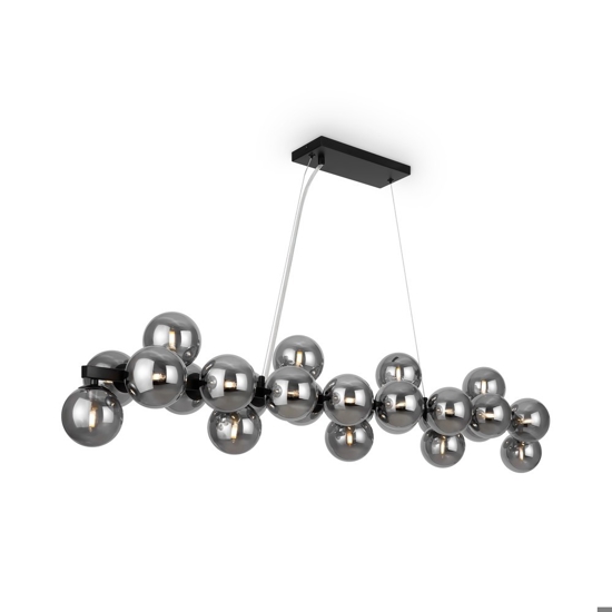 Maytoni dallas lampadario per cucina moderna sfere in vetro