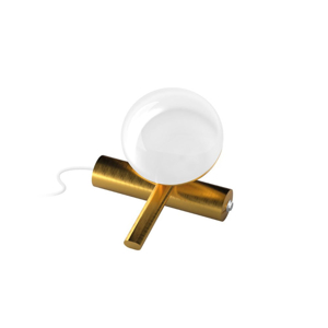 Abat jour da comodino led 3000k oro linea light rossini ca148fhgwdi