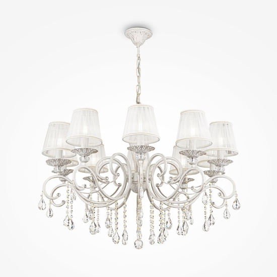 Maytoni grace lampadario per camera da letto con pendenti