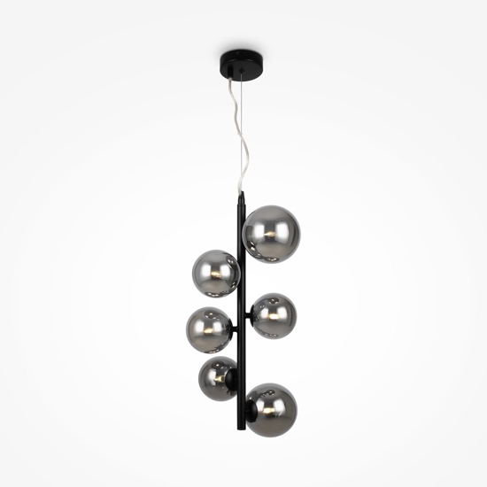 Maytoni dallas lampadario da cucina da cucina 6 portalampada a sfera