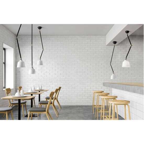Sforzin miloox neoretro lampadario moderno nero fp