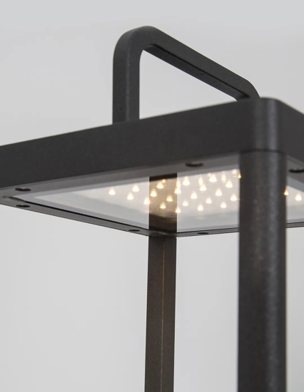 Lampione lanterna portatile da giardino luce solare