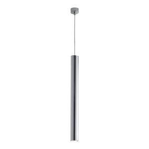 Lampada a sospensione cilindro cromo fp
