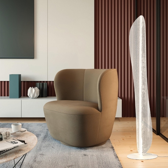Lampada da terra design moderna led 30w 3000k per soggiorno
