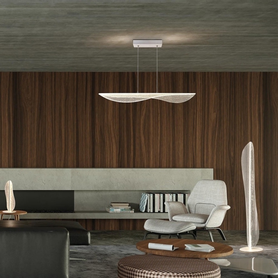Lampada da terra design moderna led 30w 3000k per soggiorno