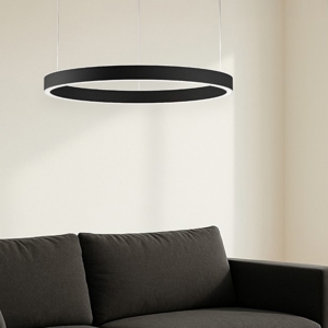 Gea luce criseide lampadario moderno led 80w 3000k per salotto