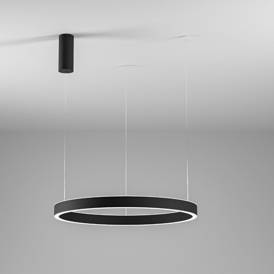 Gea luce criseide lampadario moderno led 80w 3000k per salotto