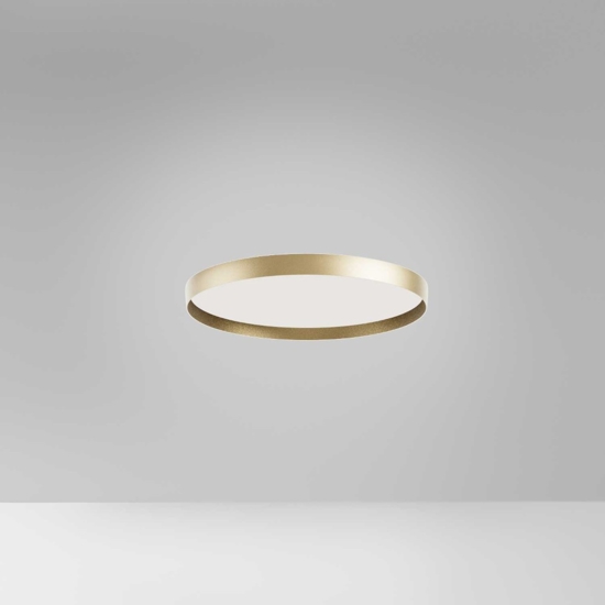 Gea luce acelia plafoniera moderna led 30w da 3000k a 4000k circolare