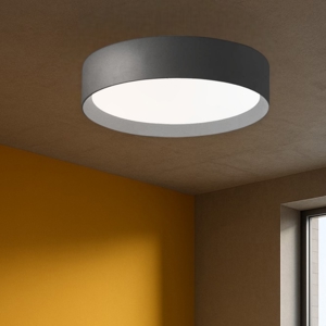 Gea luce ava plafoniera moderna led 30w da 3000k a 4000k per soggiorno