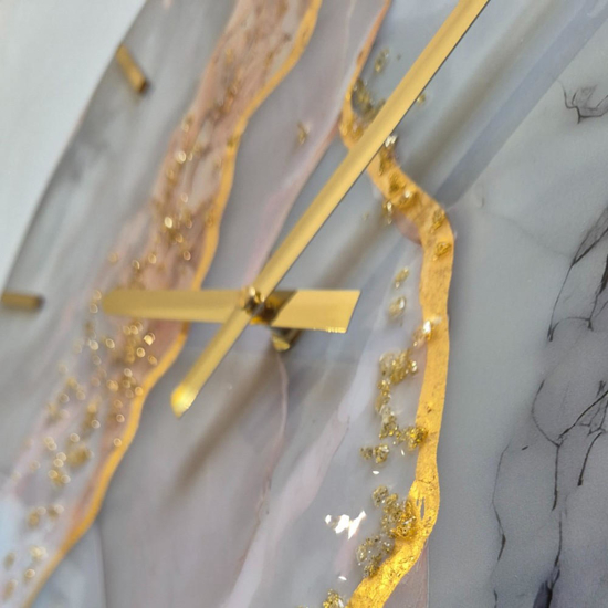 Grande orologio 100cm da parete cipro di resina moderno particolare
