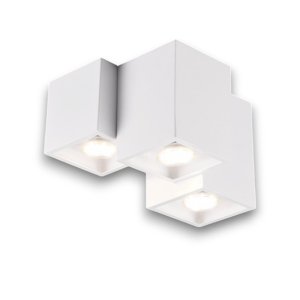 Plafoniera da soffitto plafoniera cubi moderna 3 luci