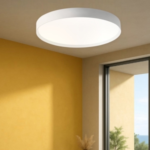Gea luce ava plafoniera moderna led 80w da 3000k a 4000k
