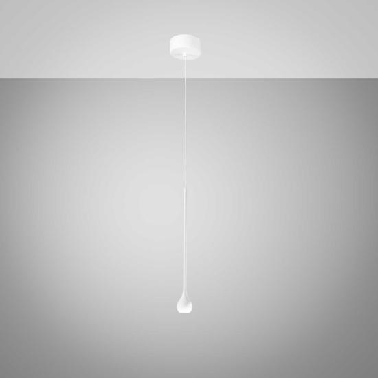 Gea luce ursula lampada a sospensione led 5w 3000k per camera da letto