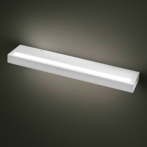 Gea luce gap applique da parete led 44w 3000k biemissione bianco
