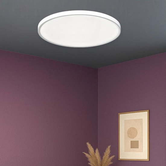 Gea luce plafoniera moderna led 32w da 3000k a 6000k circolare
