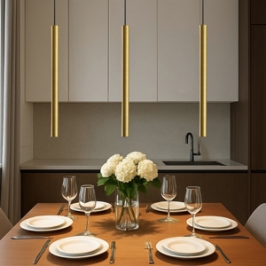 Gea luce thalassia lampadario led 21w 3000k da cucina 3 luci