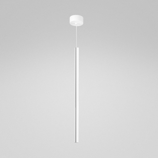 Gea luce thalassia lampada a sospensione led 7w 3000k cilindrica bianca